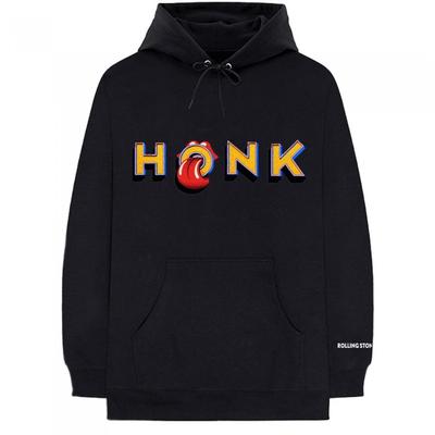 The Rolling Stones Унисекс для взрослых пуловер с капюшоном и буквами Honk