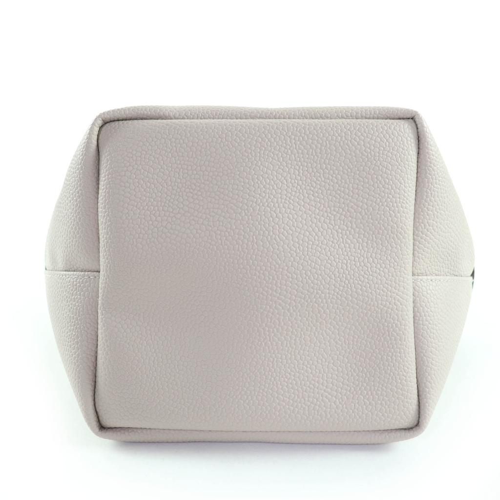 Excellent Herve Chapelier Handbag Lux Boat-shaped Tote Bag Beige 701Gold Plated Used