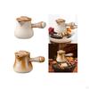 Ceramic Teapot Milk Warmer with Lid for Boiling Water Tea Filter