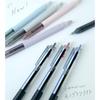 Гелевая шариковая ручка Tombow Pencil Monograph Light, монохромный корпус, черные чернила, 0,38 мм, 5 шт. BJ-MGLU01-5P