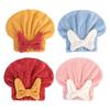 Bow Soft Bath Shower Cap Lady Turban Head Magic Microfiber Hair Drying Towel Super Absorbent Hair Dry Wrap