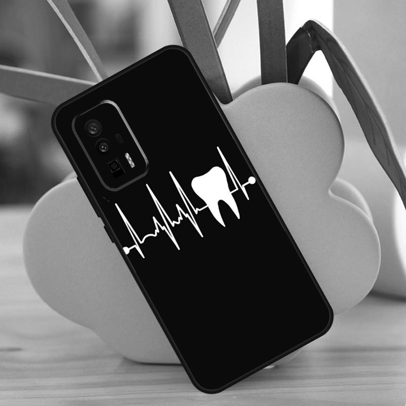 Чехол для телефона Xiaomi 13T 11T 12T Pro 13 14 Ultra 12 Lite POCO F6 F5 X6 Pro M6 X3 X5 M5s F3 с рисунком 'Стоматолог Зубная Щетка Медсестра'