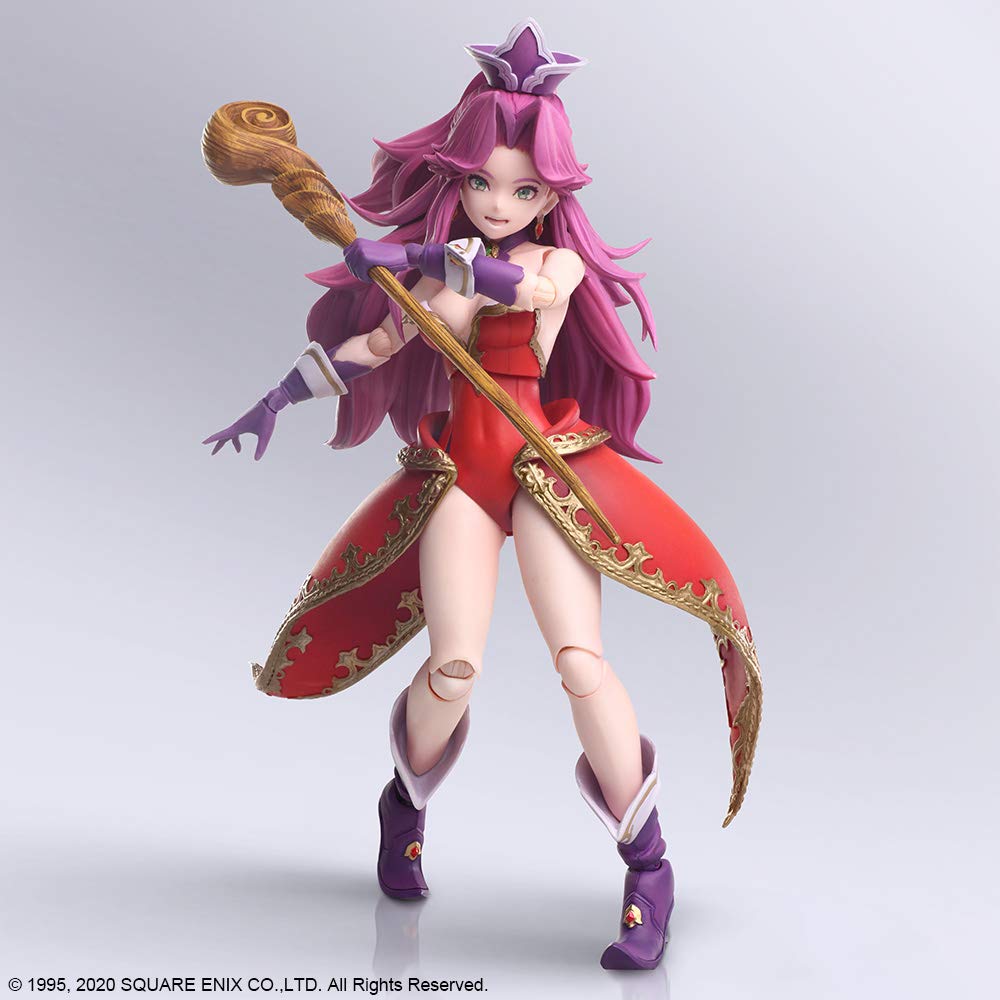 Seiken Densetsu 3 Trials of Mana Bring Arts Дюран Анджела подвижная фигурка из ПВХ, окрашенная и