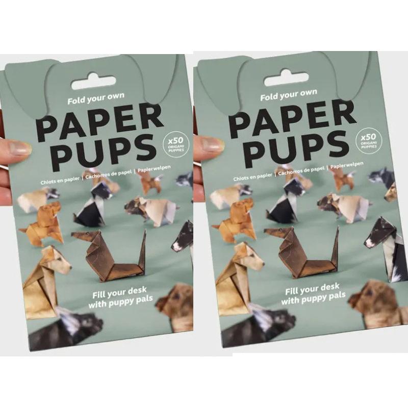 Креативные бумажные кошки своими руками Ручная работа Бумажная кошка Собака Динозавр Складывание Животных Складывание Ремесло Бумага Набор для Украшения Дома Подарки