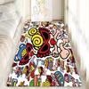 VIKAMA Non-slip Washable Japanese Fashion Hysteric Mini Rug Soft Bath Mat Entryway Doormat for Kids Room Bedroom Living Room