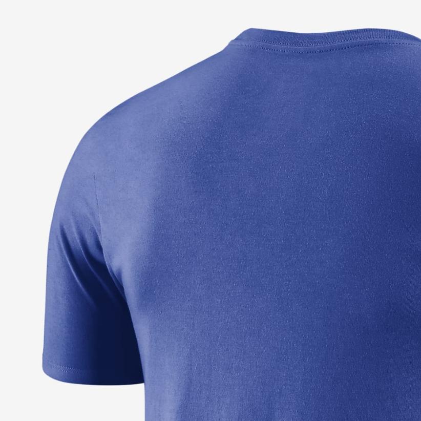 Nike Dallas Mavericks Мужская футболка Dri-FIT NBA Мужские топы Синяя HF1824-480