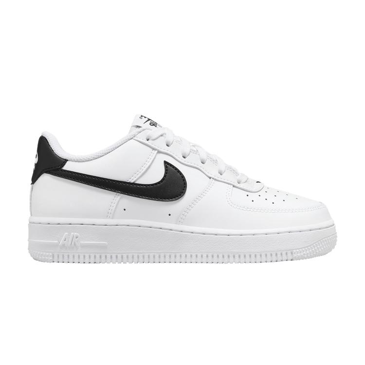 Nike Air Force 1 Низкий Белый Черный (2024) (GS)