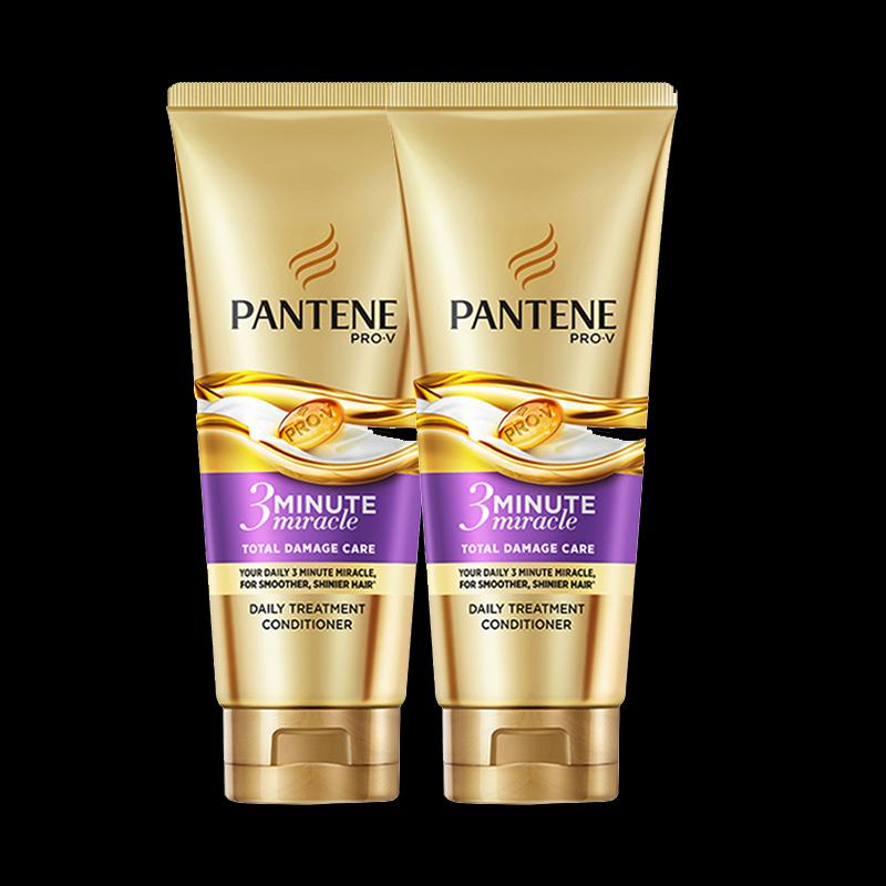 Pantene Чудо-крем-эссенция для восстановления поврежденных волос 3 Minute Miracle Multi-Effect (2 x 180 мл)
