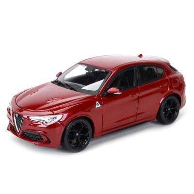 BEZO1 Bburago 1:24 Alfa Romeo Stelvio Внедорожник Автомобиль Статический Литой Транспортные Средства Коллекционная Модель Автомобиля Игрушки