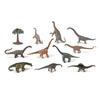 COLLECTA Herbivorous Dinosaur Figure CollectA Mini A1213 Set, Box, Sauropod, 11-Piece Set,