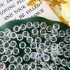 Граненые прозрачные акриловые кристаллы, плоские бусины для DIY заколок и головных уборов