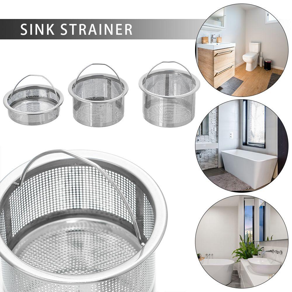 Cleaning Waste Drainer Water Sink Plug Food Hair Stopper Colander Plug Filter Basket Sink Strainer