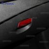 Наклейка из настоящего мягкого углеволокна для Renault Megane Fluence 3 RS 2009 2010 2011 2012 2013 2014 LHD RHD Отделка переключателя бардачка