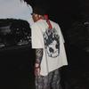 Mens Vintage American Style Graphic Print T-Shirt Casual Short Sleeve Crew Neck Tee Teens