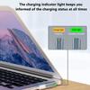 140W Type C Magnetic Adapter For Apple Magsafe 1/2/3 For Macbook Air Pro 90Degree Elbow Usb C Female Fast Charging Converter