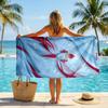 Celta Vigo FC print Quick Dry Beach Towel Microfiber Absorbent Portable Travel Swimming Towel