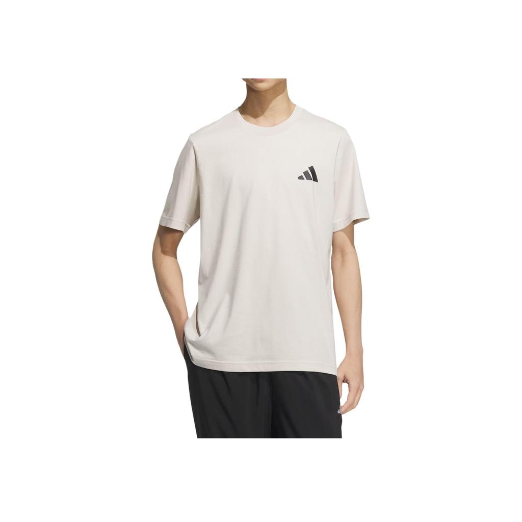 adidas Графическая футболка с коротким рукавом Унисекс Топы Коричневый KC3063
