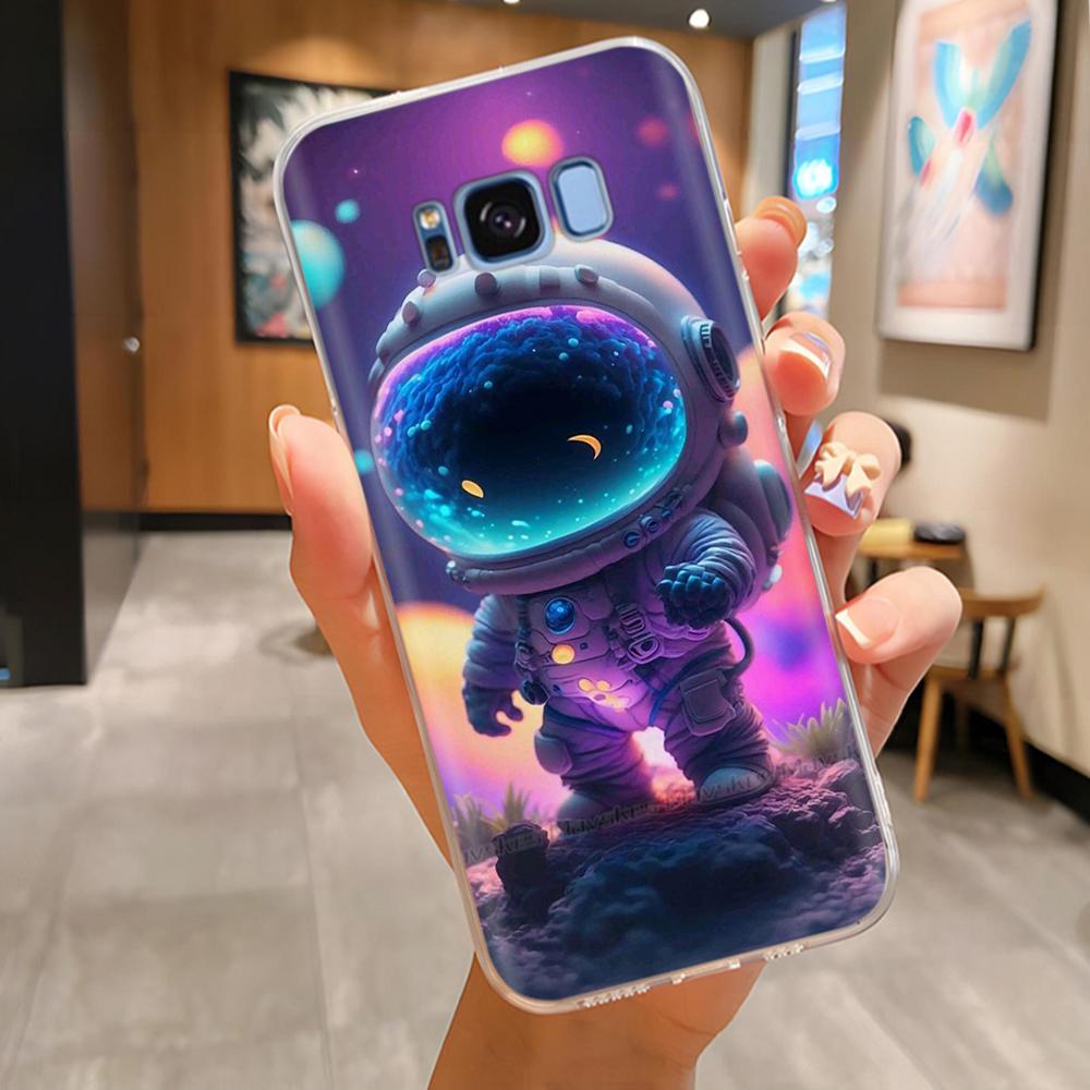 Чехол для Samsung Galaxy S8 Plus S 8 Чехол для телефона Милые Мультяшные Чехлы Расписной Мягкий ТПУ Чехол для Samsung S8 S8+ Защитный Fundas