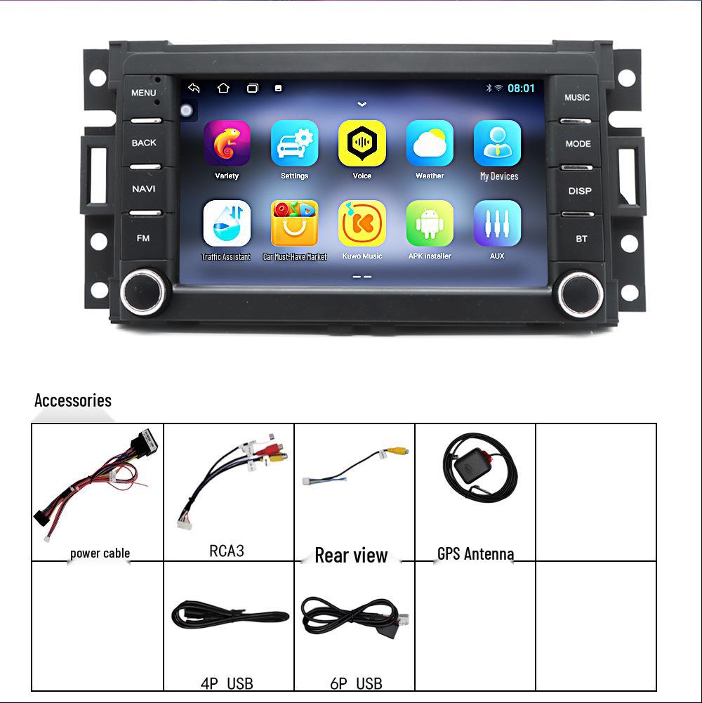 Навигация Android и CarPlay для Buick GL8 2008-2014.