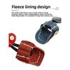 Traditional Archery Brass Finger Ring With Leather Strap For Outdoor Shooting Practice