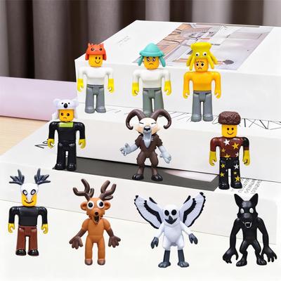 Нетоксичные 99 Ночей в Лесу Фигурки Игрушки 10 Шт Фигурки Оленя Совы Барана Монстра Для Фанатов Игр Для Детей Коллекционеров