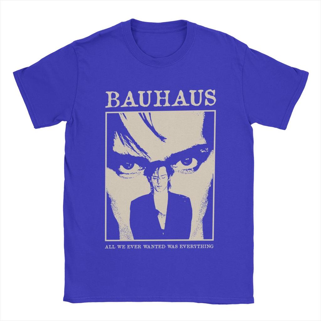 Мужские футболки Bauhaus, винтажные футболки с коротким рукавом и круглым вырезом, хлопковая одежда для подарка на день рождения