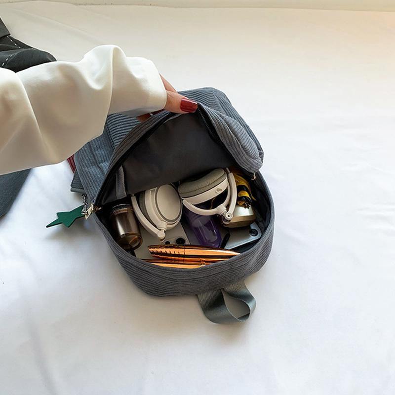 Yogodlns Повседневный женский рюкзак женские школьные сумки для колледжа дорожный рюкзак вельветовые сумки через плечо для девочек-подростков спортивный рюкзак