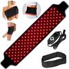 Therapy for Body Infrared Light Therapy, Red Light Therapy Belt for Shoulder Waist Muscle Pain Relief, LED Belt Wrap Timer Remote Control