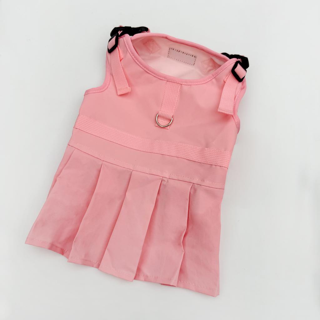Dog Skirt Spring And Summer New Model Dog Clothes Bichon Frise Pomeranian Pet Clothing Go Out Can Be Pulled Pleated Skirt