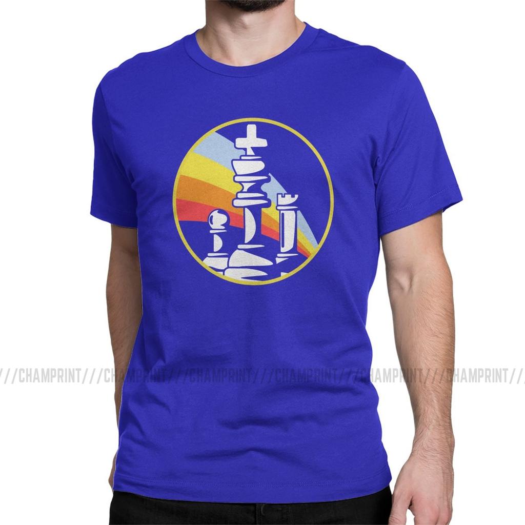 Chess Tournament Men T Shirt Intellectual Game Player Novelty Tee Shirt Short Sleeve Crew Neck T