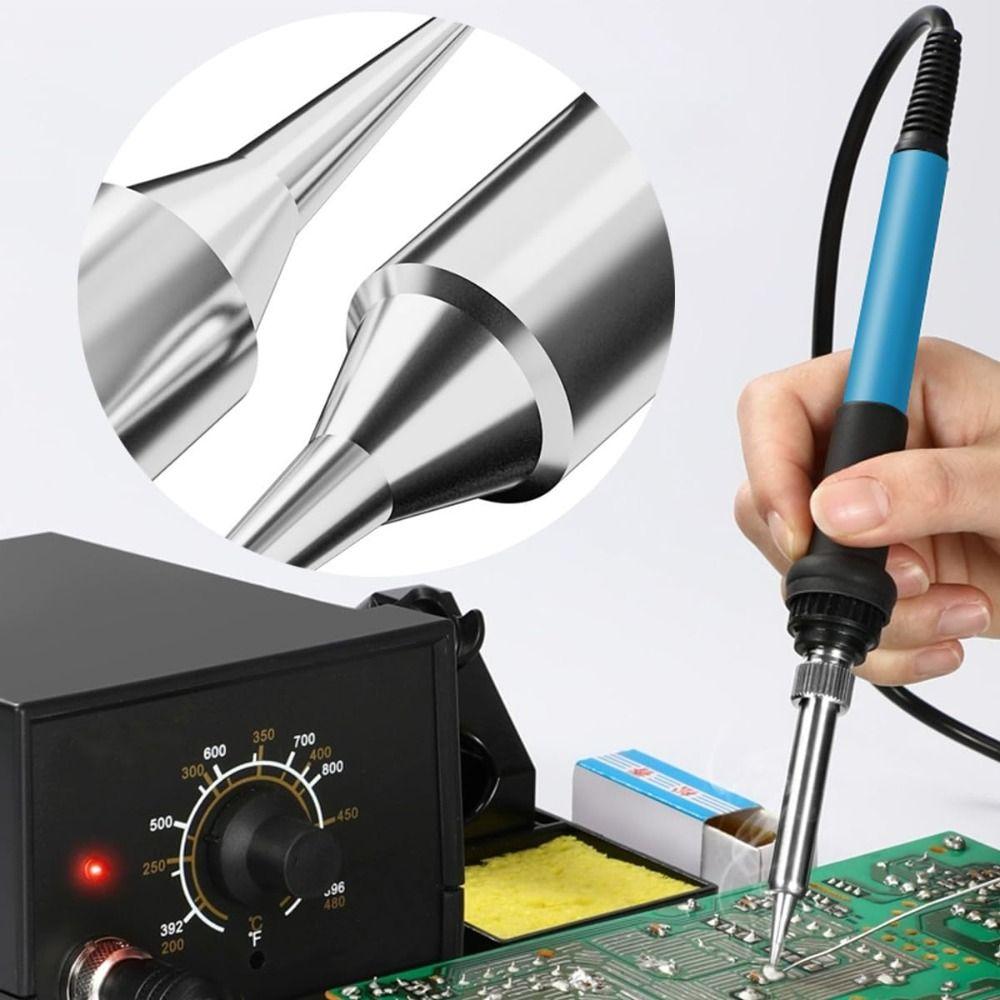 Сварочный наконечник из чистой меди Жаростойкий Сменный сварочный наконечник Наконечник для паяльника Паяльные инструменты