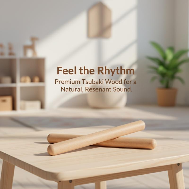 Классические деревянные палочки для барабана Rhythm, 2 шт., ударный инструмент, музыкальная игрушка для детей, для дошкольных занятий