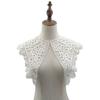 Lace Collar Milk Silk Embroidered Corsage - 3D Hollow DIY Accessory