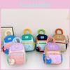 Blocked Color Backpack Kindergarten Backpack Casual Kids Lightweight Schoolbag