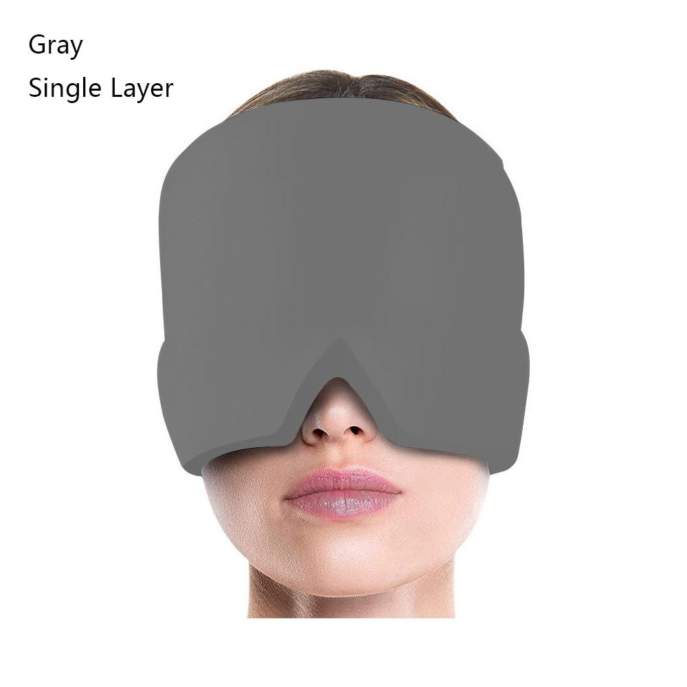 Cold Compress Head Massager Caps Migraine Relief Gel Eye Mask Ice Gel Ice Cap