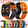 22-мм силиконовый ремешок для KOSPET TANK M4 T4/TANK M2 T2 M3 T3/M3Ultra Браслет Correa для KOSPET MAGIC P10 R10 ORB Ремешок Correa