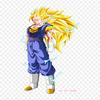 Patches For Clothes Bag Iron On Thermal Stickers Anime Dragon Ball Goku Vegeta Pattern Washable Heat Transfer