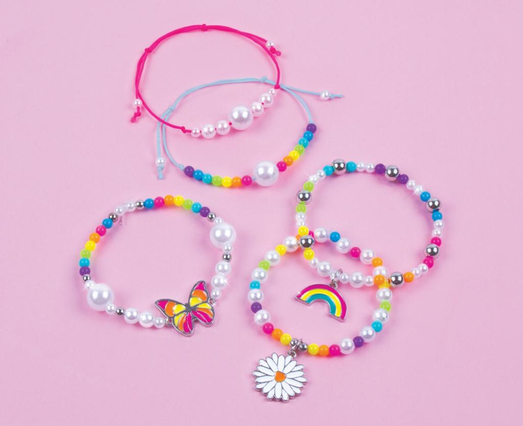 MAKE IT REAL Rainbow Treasur Bracelet Making Kit
