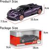 1/18 Pagani Huayra Dinastia Supercar Модель автомобиля из сплава Игрушечная машина Литье под давлением Металлические литьевые звуковые и световые игрушки для детей Транспортное средство