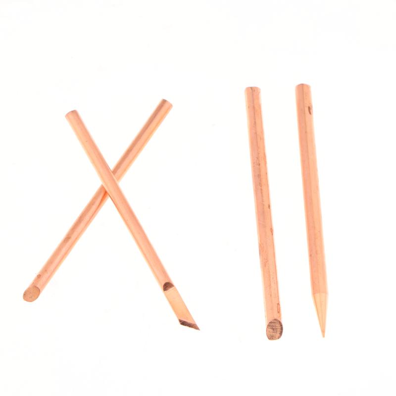 4 шт. Паяльная насадка с внешним нагревом B C D K Головка для пайки из чистой меди 30 Вт 40 Вт 60 Вт Сменная насадка Инструменты для сварки и ремонта