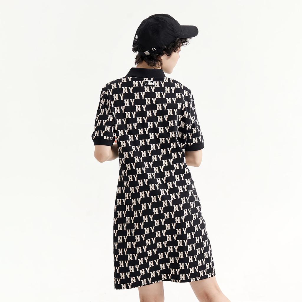 MLB Short Sleeved Dress Women's Black 3FOPM0233-50BKS