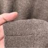 Мужской полувер с молнией 100% чистая шерсть в стиле business casual FXTST7356