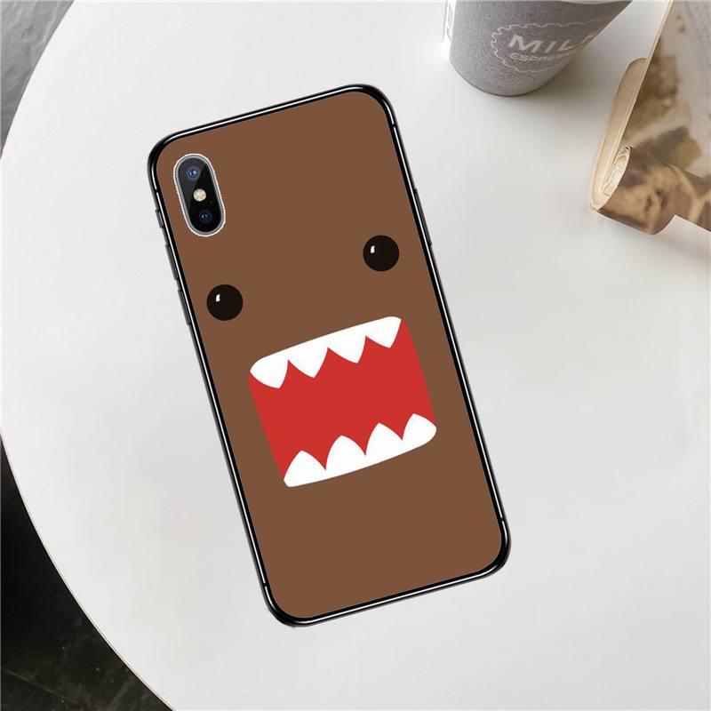 Чехол для телефона с милым рисунком Domo-kun japan для iPhone 12 11 13 7 8 6 s plus x xs xr pro max mini shell