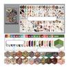 3D Scene Sticker Book Set for Kids Adults DIY Mini House Stickers Kit Reusable Kawaii Stickers for Home School Office
