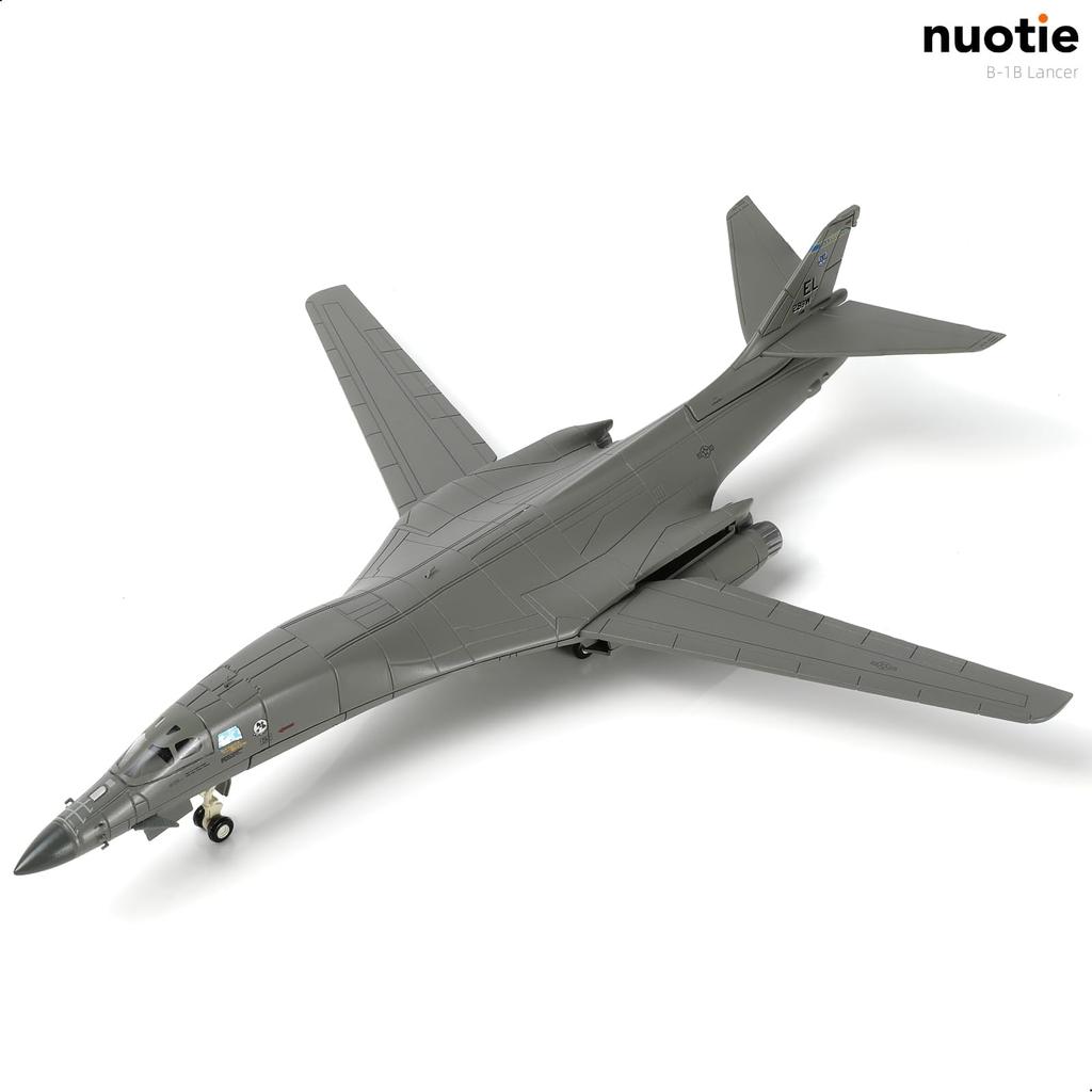 NUOTIE Lancer Strategic Bomber United States Air Force Aircraft Model American Ellsworth AFB 28 Bomber Wing Attack Aircraft Model Metal Diecast