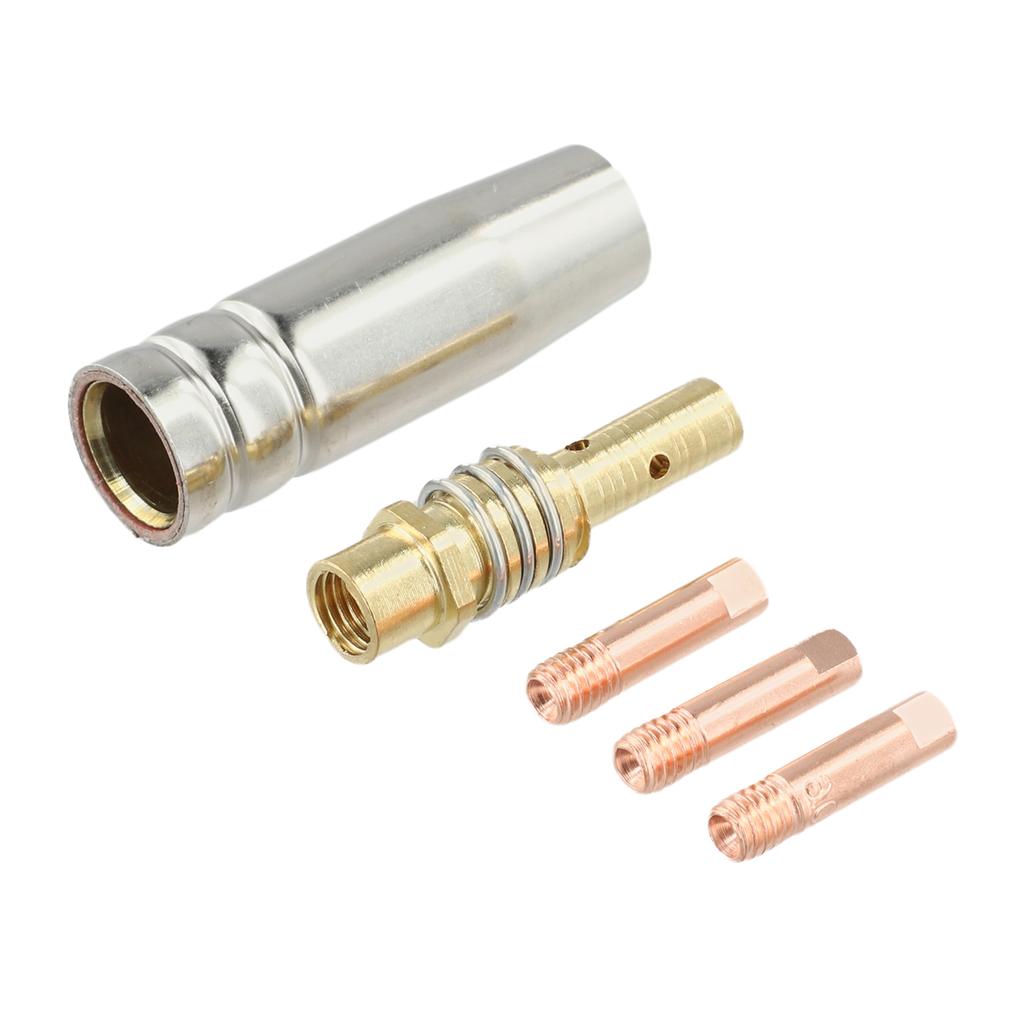 1 Set Welding Nozzle MIG Contact Tip Consumables MIG Welding MB15 15AK Contact Tip 0.6/0.8/0.9/1.0/1.2mm