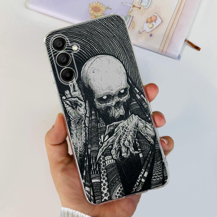Для Samsung A16 5G Чехол Роскошный Мраморный Рисунок Мягкий Силикон Прозрачный Чехол для Телефона Для Samsung Galaxy A16 5G A 16 2024 GalaxyA16 Funda