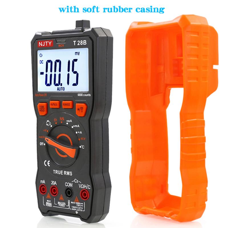 NJTY T28B Multimeter High Precision Digital Display Household Electrician's Multifunctional Meter