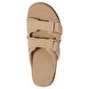 Сандалии тапочки на платформе толстая подошва Golden Star GOLDENSTAR HI SLIDE 1155458 SAND [UGG] женские US8(25,0 см) [Элемент]
