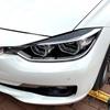 Брови для BMW 3 серии F30 седан F31 Wagon 2012-2018 передняя фара веко крышка накладка накладка наклейка автомобильные аксессуары